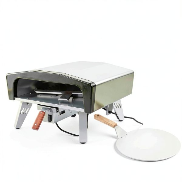 Outdoor Gas Pizza Oven MELLCOM XW00399SR 20" with 360° Rotating Stone-4