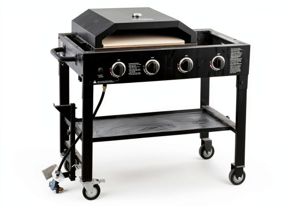 Stanbroil Pizza Oven for Blackstone 36 inch Griddle with Temp Gauge-6