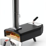 Outdoor Pizza Oven Mimiuo 12 inch Portable Wood Charcoal Oven-0