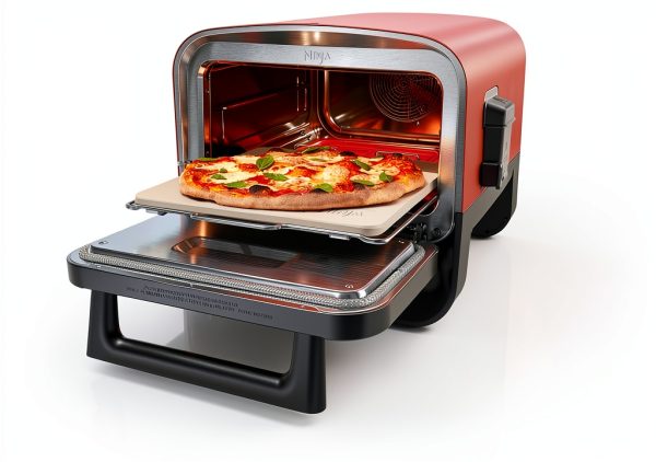 Ninja Woodfire Outdoor Pizza Oven 5-in-1 Electric 700°F Terracotta-0