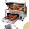 CAPTN COOK OvenPlus Pizza Oven Gas Double Deck 20in Stainless-0