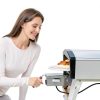 Outdoor Gas Pizza Oven MELLCOM XW00399SR 20" with 360° Rotating Stone-8