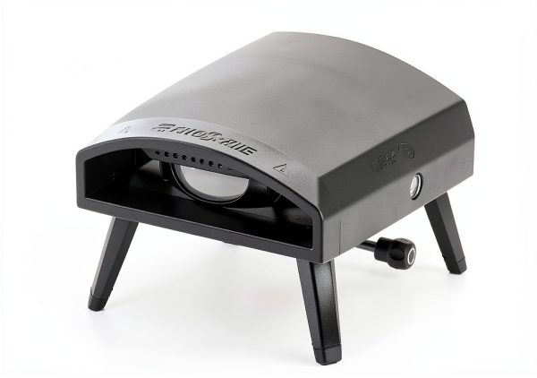 EchoSmile 12 inch Gas Outdoor Pizza Oven Black Propane 950F Fast Cook-3