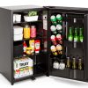 Outdoor Refrigerator KoolMore 21" Stainless 4.4 Cu Ft IPX4 Glass-2