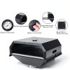 Pizza Oven Attachment Hisencn Grill Detachable Adjustable 13x13 Steel-3