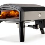 EchoSmile 12 inch Gas Outdoor Pizza Oven Black Propane 950F Fast Cook-0