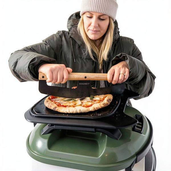 Gozney Tread Roof Rack, Pizza Oven Roof Rack with Removable Cutting Board & Aluminum Base, Prep, Serving & Cooking Station for Tread Oven-4